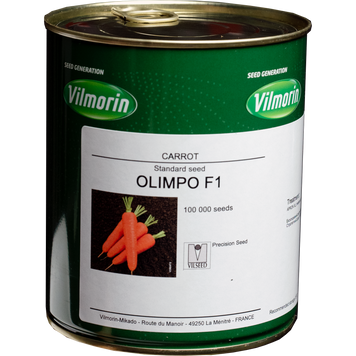 Насіння моркви Олімпо F1, Vilmorin, Франція, 100 000 шт.