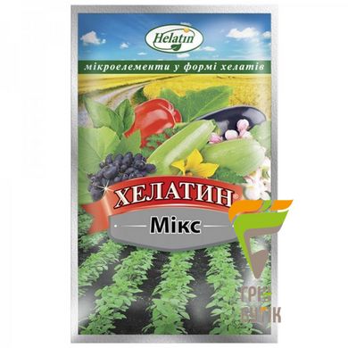 Універсальне добриво Хелатін - Мікс, ТД "Кіссон", Україна 50 мл.
