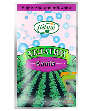 Удобрение Хелатин - Калий, ТД "Киссон", Украина, 50 мл.