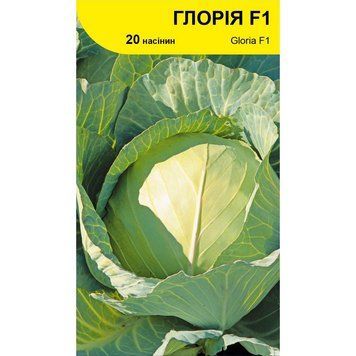 Семена капусты белокочанная Глория, Syngenta, Нидерланды, 20 шт.