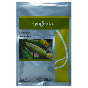 Насіння кабачка Ангеліна F1, Syngenta, Нідерланди, 500 шт.